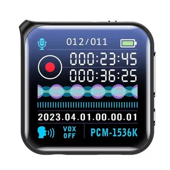 Мини диктофон с большим экраном, радио и MP3 плеером Nectronix M30, 32 Гб памяти (101084-32)