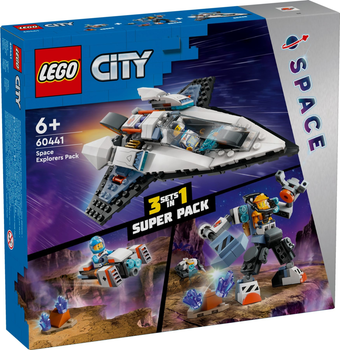 Zestaw klocków Lego City z badaczami kosmosu 426 elementów (60441)