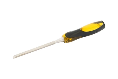 Стамеска ударная MASTERTOOL CrV 6 мм с двухкомпонентной ручкой 14-1506