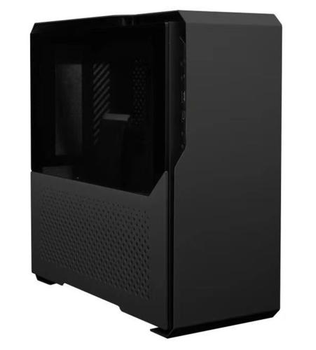 Корпус ALmordor SilverLining 160G ITX Black, без БП, Mini Tower SFF, для Mini ITX, 1xUSB 3.0, 1xType-C, макс. CPU - 120 мм / VGA - 320 мм / PSU - 120 мм (SFX), алюминиевый, боковая панель из закаленного стекла, СЖО - 240 мм (сбоку) (ALSL160GIBK)