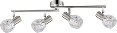 Светильник спотовый Globo Boronia Chrome-Nickel (GB-54344-4O)
