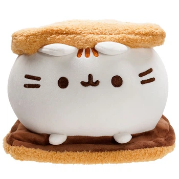Игрушка Пушин кэт Pusheen cat сендвич мягкая игрушка для детей (арт 13598)