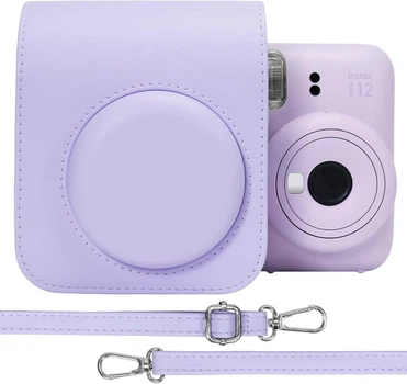Чохол Fujifilm INSTAX Mini 12/11 Case Lilac Purple світло фіолетовий для фотокамери миттєвого друку Instax Mini 12/ 11