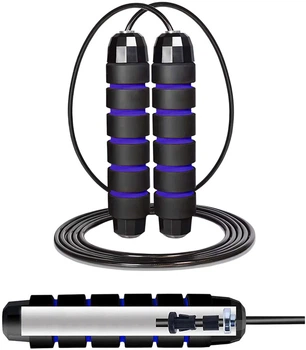 Скакалка скоростная для кроссфита Cornix Speed Rope Classic XR-0147 Черно-синяя