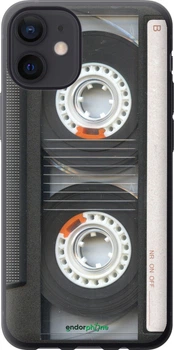 2D пластиковый чехол на iPhone 12 Mini Кассета "876t-2071-70447"