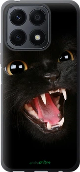 Чехол на Huawei Honor X8a Чёрная кошка "932u-2963-70447"