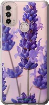 Чохол на Motorola E40 Лаванда "6037u-2660-70447"