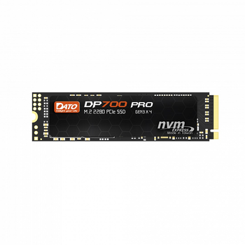 Накопичувач SSD 256GB Dato DP700 Pro M.2 2280 PCIe 3.0 x4 NVMe 3D NAND (DP700PSSD-256GB) M.2 2280
