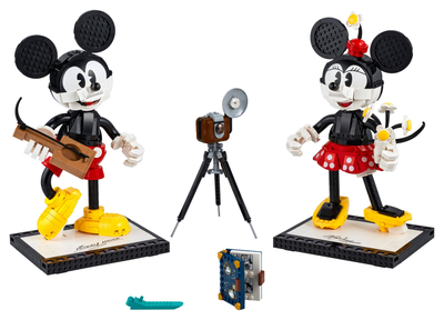 Конструктор LEGO Disney Mickey Mouse & Minnie Mouse Buildable Characters 1739 деталей (43179) (5702016669381)