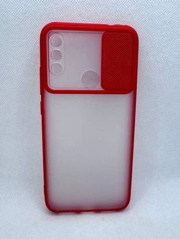 Чехол Sport CamShield Шторка для Xiaomi Redmi Note 7 Красный