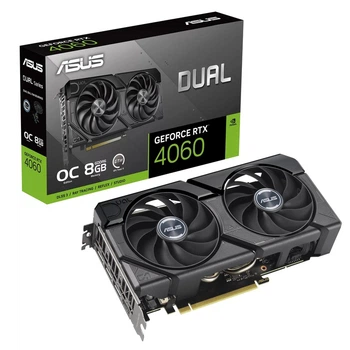 Відеокарта ASUS GeForce RTX 4060 Dual EVO OC Edition (DUAL-RTX4060-O8G-EVO)