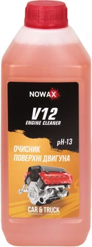 Очисник двигуна 1000мл NOWAX V12 Engine Cleaner [NX01149] (концентрат 1:10)