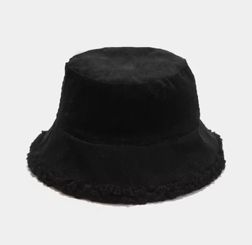 Двостороння панама унісекс Velvet 56-58 чорна 00362