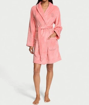 Халат Victoria's Secret Pink Logo XS-S рожевий