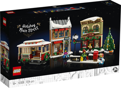 Конструктор LEGO Creator Expert Christmas High Street 1514 деталей (10308) (5702017153285)