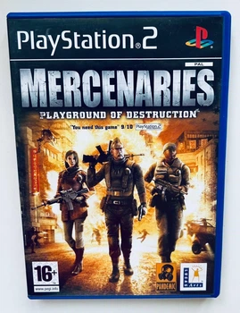 Mercenaries, английская версия - диск для PlayStation 2, Б/У
