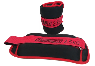 Утяжелители для ног и рук с металлом EasyFit MYAKI по 2,5 кг (пара) (EF-AWTN-250)