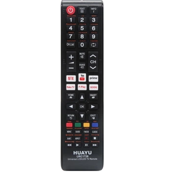 Пульт для телевизора HISENSE, ERGO, KIVI, SATURN, SUPRA HUAYU URC1728 универсальный