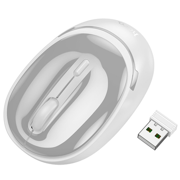 Миша Hoco GM34 Nuevo dual-mode Gray white