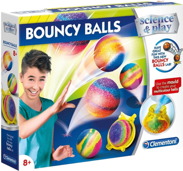 Naukowa zabawa Clementoni Science & Play - Bouncy Balls (8005125617739)