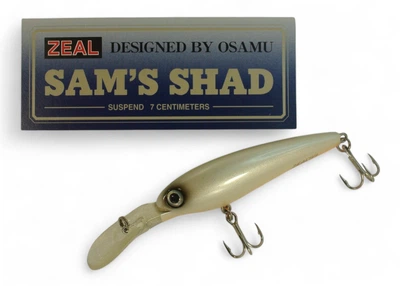 Воблер ZEAL Sam'S Shad, 1999, Ghost Pearl