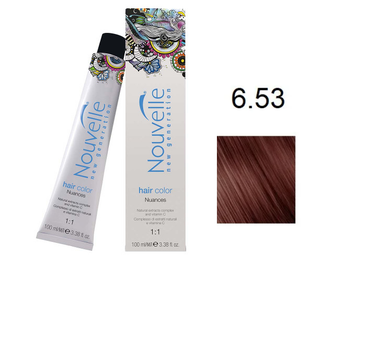 Фарба для волосся Nouvelle Hair Color 6.53 какао 100 мл
