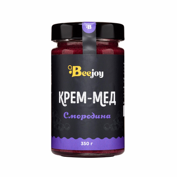 Крем-мед Beejoy Смородина 350 г