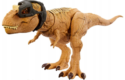 Фігурка Mattel Jurassic World Dino Trackers Tirannosaurus Rex Полювання та атака HNT62 (0194735149346)