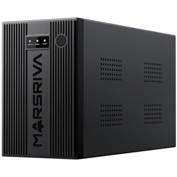 Джерело безперебійного живлення Marsriva MR-UF1000, 1000ВА/600Вт, Line-Interactive, LED version, 3хSchuko, 2*12V/9Ah (MR-UF1000)