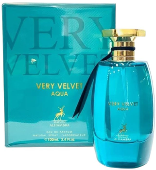 Woda perfumowana damska Maison Alhambra Very Velvet Aqua 100 ml (6291108736616)