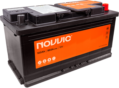 Акумулятор NOVVIC 12 V 100 Ah 860 A R[+] (5999547770826)