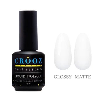 Жидкий полигель Crooz Liquid Polygel 07 молочный 15 мл