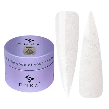 Гель для моделирования DNKa Builder Gel Hollywood Glow 0034 светоотражающий 30 мл
