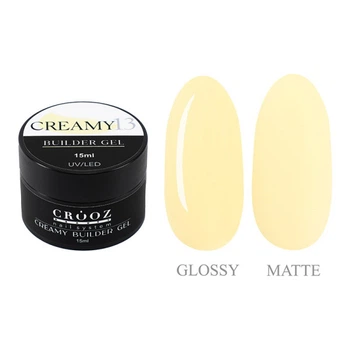 Гель строительный Crooz Creamy Builder Gel 13 яблочно-желтый 15 мл