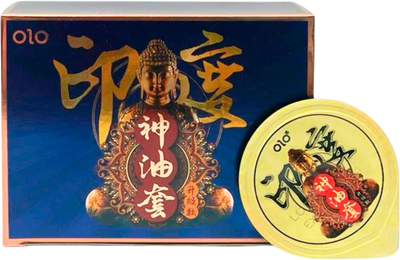 Презервативы OLO Blue Indian god oil 10 шт (ROZ6501053488)