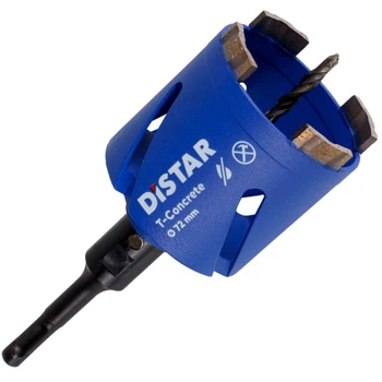 Алмазная коронка Distar DDS-W T-Бетон/SDS+ 72x65-4xМ16 (17982445080)