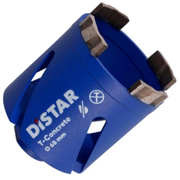 Коронка алмазна Distar DDS-W Т-Бетон 68x65-4xМ16 (17984445079)