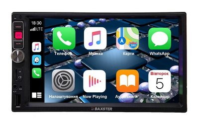 Автомагнітола Baxster BMS-W202 Carplay/AndroidAuto WinCE 6.0 4 х 45 Вт
