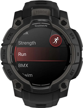 Смарт-годинник Garmin Instinct 3 45 mm Black (010-02936-00)