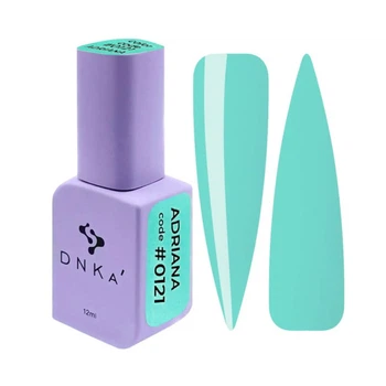 Гель-лак DNKa Polish Gel 0121 Adriana м'ята бірюза 12 мл