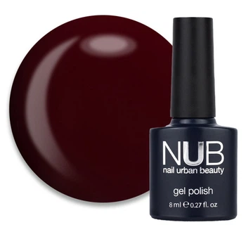 Гель-лак NUB 237 Coffee Bean вишневий марун 8 мл