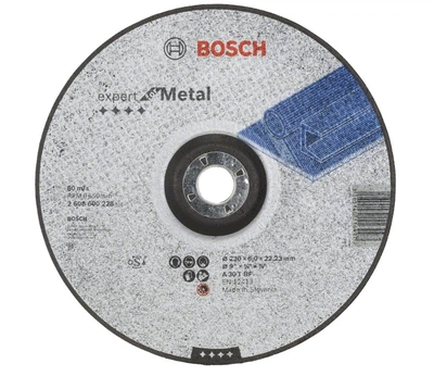 Зачистной диск Bosch Expert for Metal (230х6х22.23 мм) круг по металлу (23181)