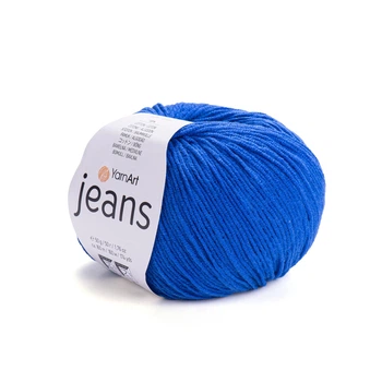 Пряжа для вязания YarnArt Jeans 47 Ультрамарин