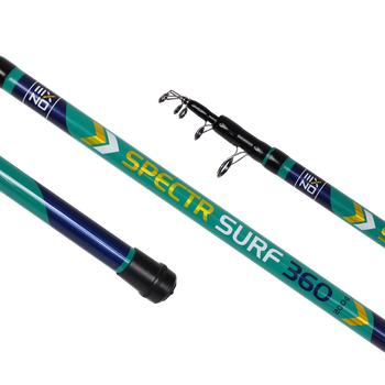 Удилище морское серфовое ZEOX Spectr Surf 4.20м 200г