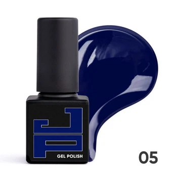 Гель-лак Jerden Proff 005 Navy blue темно-синий 5 мл