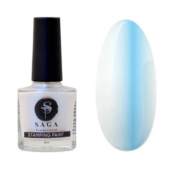 Лак-фарба для стемпінгу Saga Professional Stamping Chameleon 05 блакитний 8 мл