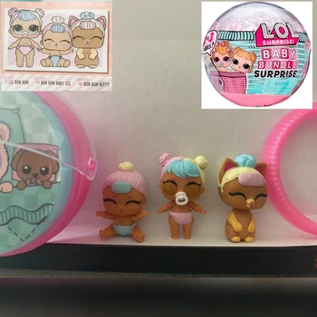 Игровой набор Lol Surprise Lil's lil bon bon baby sis kitty bundle кукла лол лилс бундле двойня или тройня.