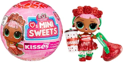 Ігровий набір Lol Surprise Loves Mini Sweets Hugs Kisses Doll Meltaway Rosie-Valentine's Day Dolls валентинка Троянда