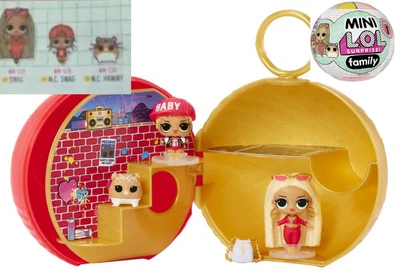 Ігровий набір Lol Surprise Міні сім'я Swag M.C. hammy Queen LOL Surprise Mini Family лялька