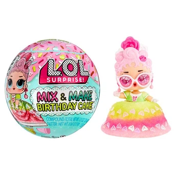 Игровой набор Lol Surprise Mix & Make Birthday Cake Tots Doll, DIY Cake кукла лол кейк кекс 593140